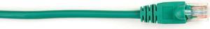 Black Box CAT5e Value Line Patch Cable, Stranded, Green, 7-ft. (2.1-m)