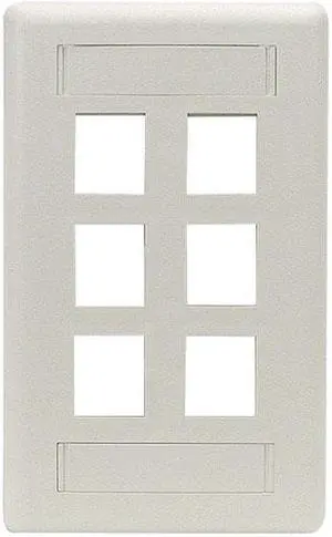 BLACK BOX CORPORATION GIGASTATION2 WALLPLATE SGNG 6