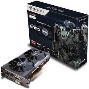 Sapphire AMD Radeon Nitro R9 380 4GB GDDR5 2DVI/HDMI/DisplayPort PCI-Express Video Card w/ Back Plate