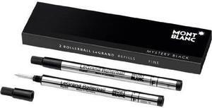 Montblanc 2 Rollerball LeGrand Mystery Black Refills 105164 by Montblanc