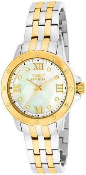 Invicta 15365 Two Tone MOP Angel Ladies Watch …