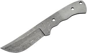 BLADE BLANK | Knifemaker's Damascus Steel 9.25" Overall Full Tang Hunter Skinner