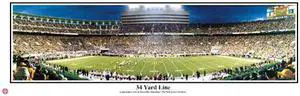 Tennessee Volunteers - Neyland Stadium, Knoxville, TN "34 Yard Line" - NCAA Collage Football 13.5x39 Panoramic Poster with Black Metal Frame #5010 Tennessee Volunteers - Neyland Stadium, Knoxville, TN "34 Yard Line" - NCAA Collage Football 13.5x39 Panoramic Poster with Black Metal Frame #5010