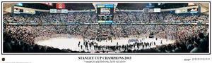 NHL New Jersey Devils 2003 Stanley Cup Champions - 13.5x39 Unframed Panoramic Poster #4012