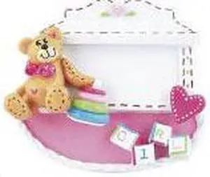 Toy Box Pink Personalized Christmas Tree Ornament