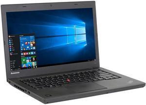 Lenovo ThinkPad T440 Intel Core i5 4th Gen 4200U (1.6 GHz) 8 GB Memory 256 GB SSD 14.0" HD Screen 16 Windows 10 Pro 64-Bit  WEBCAM