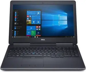 Dell Precision 7520 Mobile 15.6" Workstation, Core i7-6820HQ Quad Core 2.7GHz, 16GB DDR4, 256GB M.2 SSD, FullHD 1080p Display, NVIDIA Quadro M1200,4GB, Thunderbolt 3, Webcam, Win 10 Pro