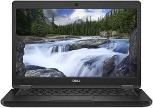 Dell Latitude 5490 Laptop, Intel Quad Core i5-8250U 1.6Ghz, 8GB DDR4, 256GB M.2 SSD, HDMI, 14" FHD Screen 1920x1080 Webcam, Windows 10 Pro