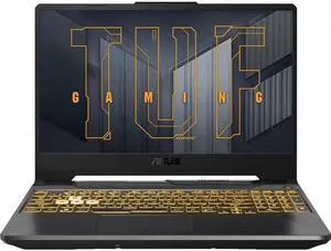 TUF Gaming F15 FX506 15.6" Gaming Notebook - Full HD - 1920 x 1080 - Intel Core i5 11th Gen i5-11400H Hexa-core (6 Core) 2.70 GHz - 8 GB Total RAM - 512 GB SSD -  RTX 2050 Graphite Black - Int