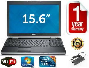 Dell Latitude E6530 3rd Generation i5 2.8GHz - 8gb RAM - 500GB Hard Drive - 15.6" LCD Screen 1366x768 Res. - Windows 7 Pro 64
