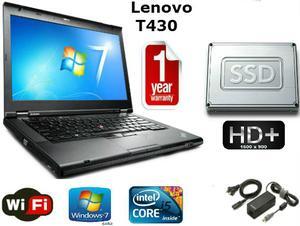 Lenovo Thinkpad T430 - i5-3320M 2.6GHz - 16GB Memory - 160GB SSD - 14" HD+ 1600x900 Windows 7 Pro 64 - 1 YEAR WARRANTY