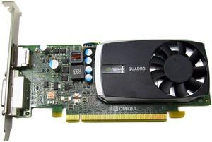 HP Nvidia Quadro 600 1GB DDR3 PCIe 2.0 x16 Video Graphics Card 671135-001 612951-002