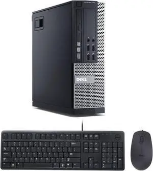 DELL Grade A OptiPlex 9020 SFF Desktop Computer Intel Core i5 4th Gen 4590 (3.30 GHz) 16 GB DDR3 256 GB SSD DVDRW Windows 10 Pro 64-bit Keyboard & Mouse included