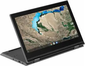 Lenovo 300e 11.6" 2-in-1 TouchScreen Chromebook - MediaTek MT8173c Quad-Core 2.10GHz - 4GB RAM - 32GB SSD - WebCam - WiFi+BT - Chrome OS