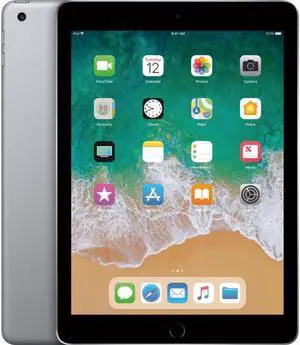 Apple Grade C iPad 9.7" 5th Gen 32GB MP2F2LL/A A1822 (Wi-Fi) Black/Space Gray