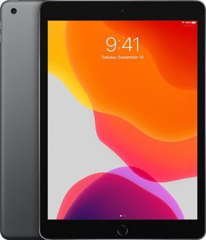 Apple iPad (7th Generation) MW742LL/A Apple A10 Fusion 32GB Flash Storage 10.2" 2160 x 1620 Tablet PC (Wi-Fi Only) Space Gray