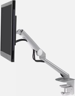 Ergotron MX Mounting MX mini Desk Mount LCD Arm for Monitor - 24" Screen Support - 8 lb Load Capacity - Polished Aluminum - 45-436-026