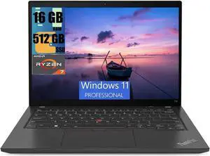 Lenovo ThinkPad T14 Business Laptop, 14" FHD+ NonTouch, AMD Ryzen 7 8840U 8 cores Processor, AMD Radeon 780M Graphics, 16GB DDR5, 512GB PCIe SSD, Backlit KB, Wi-Fi 6E, Windows 11 Pro Lenovo ThinkPad T14 Business Laptop, 14" FHD+ NonTouch, AMD Ryzen 7 8840U 8 cores Processor, AMD Radeon 780M Graphics, 16GB DDR5, 512GB PCIe SSD, Backlit KB, Wi-Fi 6E, Windows 11 Pro