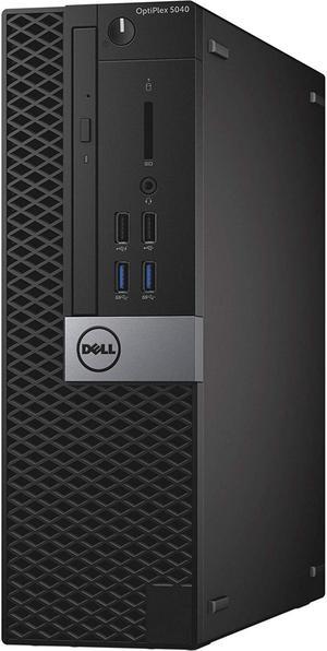 Dell OptiPlex 5040 SFF Computer - 6th Gen Intel Core i5-6500 3.20GHz Quad Core Processor, 8GB Memory, NEW 240GB SSD, WIFI, DVDRW, Windows 10 Professional, Keyboard & Mouse