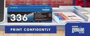 Brother TN336BK High Yield Toner Cartridges - 3 Pack - Black