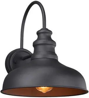11 Inch Gooseneck Barn Light, Farmhouse Wall Sconce, E26 Base, Waterproof, ETL Listed
