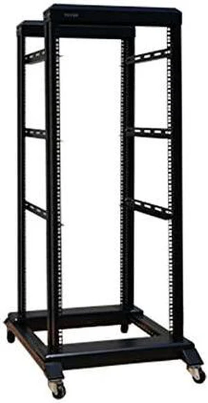 27U 4 Post Open Frame 19inch Server/Audio Networking Data Steel Rack Deep 24inch with one Fixed Shelf 27U 4 Post Open Frame 19inch Server/Audio Networking Data Steel Rack Deep 24inch with one Fixed Shelf