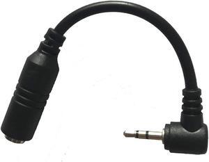 Headphone Adapter 2.5mm Male to 3.5mm Femalefor Smartphone Headset Adapter 2.5mm to 3.5(for Panasonic Jack) Cable with Connector Suit for Cordless Phones Earpiece Jack Adapter XB0X360
