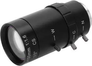 Generic Zoom Camera Lens, 1.3MP Zoom CCTV Lens CS Mount Manual Aperture 5100mm Aluminum Alloy Low Distortion High Compatibility HD Lens for Security Camera Default for Security Camera Generic Zoom Camera Lens, 1.3MP Zoom CCTV Lens CS Mount Manual Aperture 5100mm Aluminum Alloy Low Distortion High Compatibility HD Lens for Security Camera Default for Security Camera