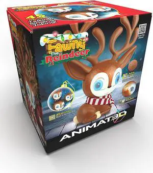 Fawny Talking Animated Reindeer with Built in Projector & Speaker Plug'n Play Fawny Talking Animated Reindeer with Built in Projector & Speaker Plug'n Play