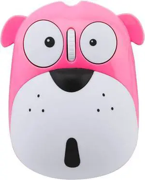 FLY WAY Cute Wireless Mouse, Cartoon Dog 2.4GHz Rechargeable Cordless Mouse with Nano USB Receiver Children Mice Kids Gaming Mouse for Notebook,Laptop,PC,Desktop(Pink) FLY WAY Cute Wireless Mouse, Cartoon Dog 2.4GHz Rechargeable Cordless Mouse with Nano USB Receiver Children Mice Kids Gaming Mouse for Notebook,Laptop,PC,Desktop(Pink)