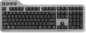 Kensington MK7500F Silent Mechanical Keyboard  Full Size, Wireless, Backlit, Rechargeable Battery, Customizable Keys, Spill-Proof, Includes Wrist Rest, Windows & macOS
