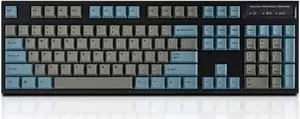 Leopold FC900RBT Bluetooth Blue/Grey PD Double Shot PBT Mechanical Keyboard Cherry MX Red