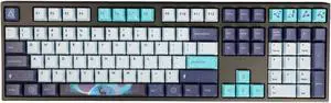 Varmilo VA Series V2 Aurora Bluetooth White LED Mechanical Keyboard (Gat G Pro 2.0 Silver)