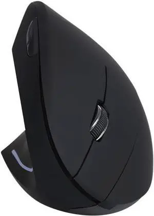 2.4G Wireless Vertical Mouse Left Hand USB Ergonomic Optical Mouse Left Handed High Precision Adjustable 800/1200/1600 DPI 5 Buttons Replacement for Laptop PC/572