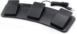 Lemo 1640835 PC USB Foot Control Keyboard Action Switch Pedal HID
