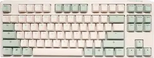 Ducky One 3 TKL Matcha Hotswap Double Shot PBT Quack Mechanical Keyboard Cherry MX Brown