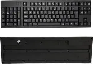 Left Handed Keyboard, 109 Keys Ergonomic Layout Micro USB Plug and Play Thin Silent Keyboard for Office Business Accounting Designer, Reduce Back and Shoulder Strain