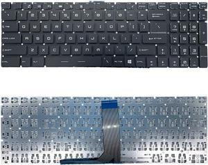 Keyboard for MSI MSI GS60 GT72 GT73VR GS63VR GL62 GE62 WS60 GS70 US Black with Numeric Keypad