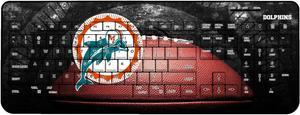 Strategic Printing Miami Dolphins Legendary Design Wireless Keyboard