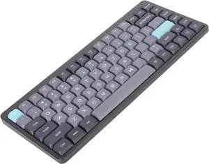 EBTOOLS BT Keyboard, 3 Mode 2.4G Cordless Mechanical Keyboard, Dynamic Static Light Modes Wired Type C Gaming Keyboard for (Type3)