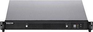 PLINKUSA RACKBUY 1U Rackmount Chassis(11.81" Deep)(Micro-ATX/Mini ITX)(4x2.5 7~15mmHDD/SSD)(Customize 1U IO Shield)(NO Power Supply,No Rail,No System and Case Only) IPC-1304M
