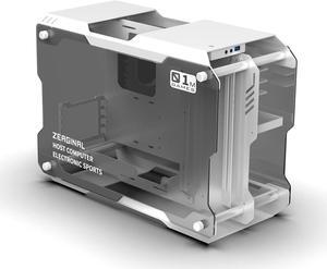 ZC-01M Open Micro-ATX Case (Silver)