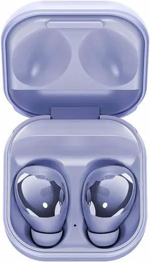 UrbanX Street Buds Pro Bluetooth Earbuds for Kindle Paperwhite True Wireless, Noise Isolation, Charging Case, Quality Sound, Water Resistant Supports All Kindle Tablets (US Version) - Amethyst Purple