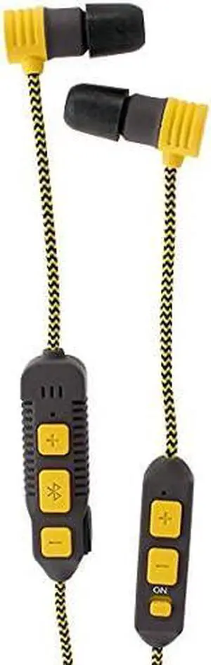 Saf-T-Ears Bluetooth Dual Mode Earphones (Protect hearing with up to 25dB of noise reduction and stream music and calls)