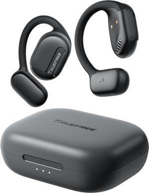 truefree O1 Open Ear Headphones Bluetooth 5.3 Wireless Open Ear Earbuds with 16.2mm Driver, Immersive Stereo Sound, Noise-Cancellation Mic for Clear Calls, 45H Playtime, for Sports Workout Gaming