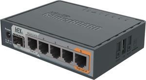 Mikrotik hEX S RB760iGS Router 5X Gigabit Ethernet, SFP, Dual Core 880MHz CPU