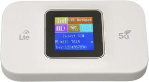 4G LTE MobileHotspot Router, Sharing Function Multifunctional 300 MBPS 4G Portable WiFi for Asia Region