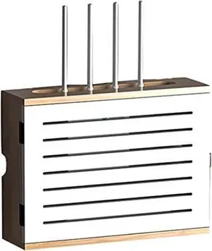 Router Storage Box,Wireless WiFi Wall-Mounted Floating Shelf for WiFi Storage Cable Manager Box