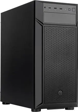 SilverStone Technology FARA 513 High Airflow ATX Chassis with Excellent Hardware Compatibility and Type-C Port, SST-FA513-B-C