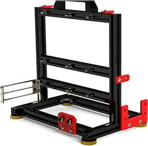 Aluminum Alloy Open Case Gaming Computer Chassis Desktop Bracket Water Cooling Box Matx Personality Creativity